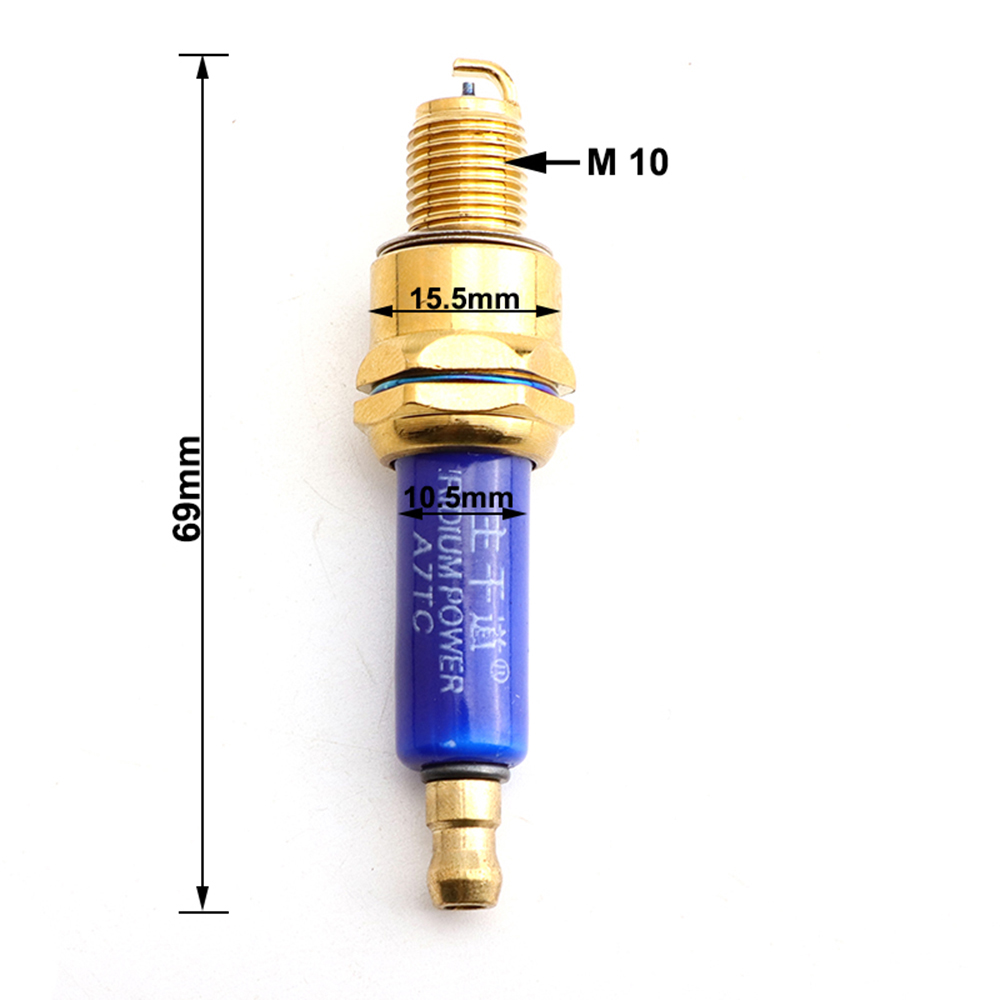 Vela de Ignição de Irídio A7TC - Motorcycle Spark Plug avaliação e preço