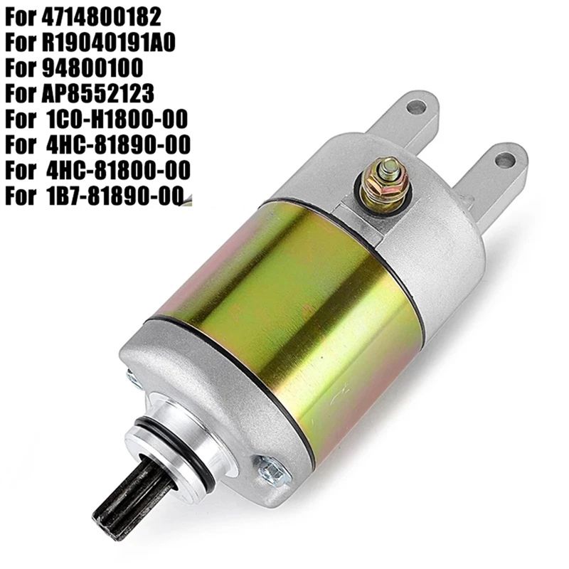 Motor de Partida Elétrico A56P - Motorcycle Starter Motor avaliação e preço