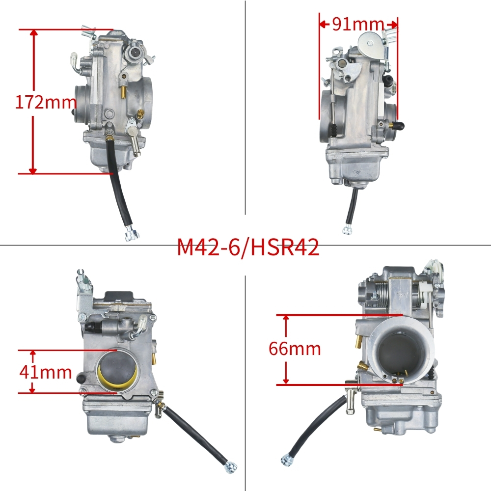 Acelerador para Mikuni HSR42 H - Motorcycle Carburetor avaliação e preço