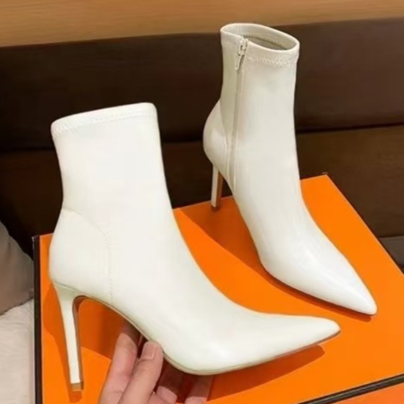 Botas femininas de salto fino  - Motorcycle Cylinder avaliação e preço
